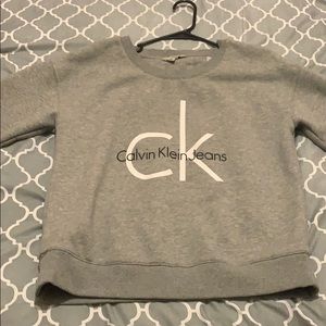 Calvin Klein  sweater am willing to  negotiate